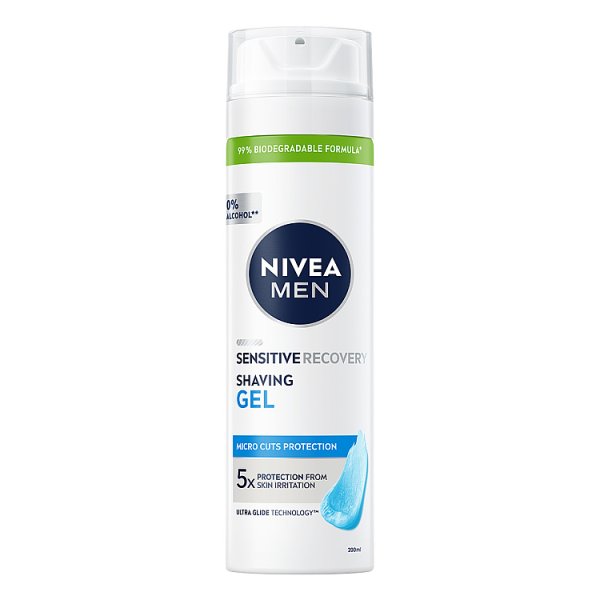 Nivea MEN Sensitive Recovery Regenerujący ŻEL DO Golenia 200 ml