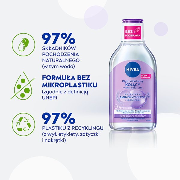 Nivea Płyn micelarny Kojący cera wrażliwa i nadwrażliwa