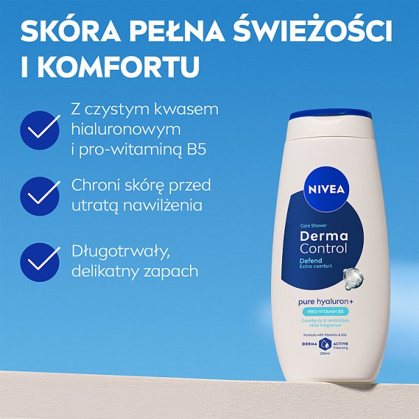 Nivea Derma Control Defend Żel pod prysznic 250ml