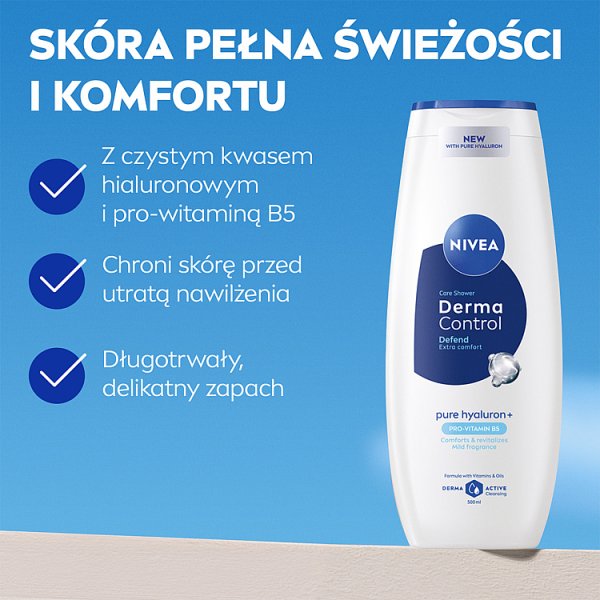 Nivea Derma Control Defend Żel pod prysznic 500ml