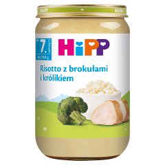 HiPP Risotto z brokułami i królikiem po 7. miesiącu 220 g