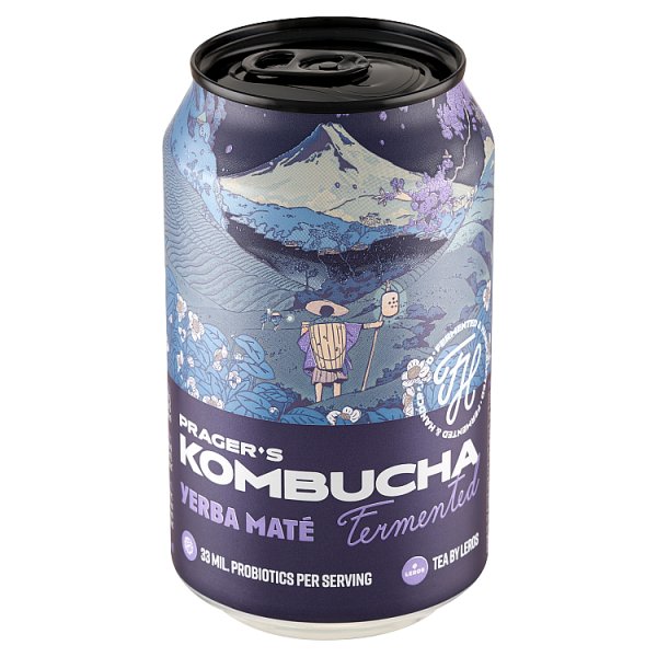 Prager&#039;s Yerba Maté Kombucha 330 ml