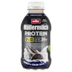 Müller Müllermilch Protein Napój mleczny o smaku ciasteczkowym 400 g