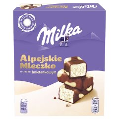 Milka Alpejskie Mleczko Pianka o smaku śmietankowym 350 g