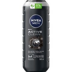 Nivea MEN Active Clean Żel pod prysznic dla mężczyzn 500 ml