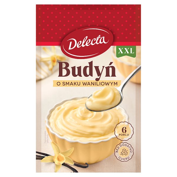 Delecta XXL Budyń o smaku waniliowym 64 g