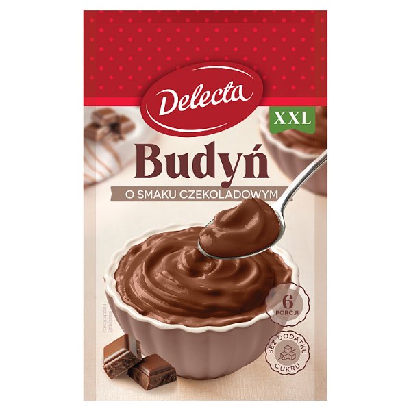 Delecta XXL Budyń o smaku czekoladowym 64 g