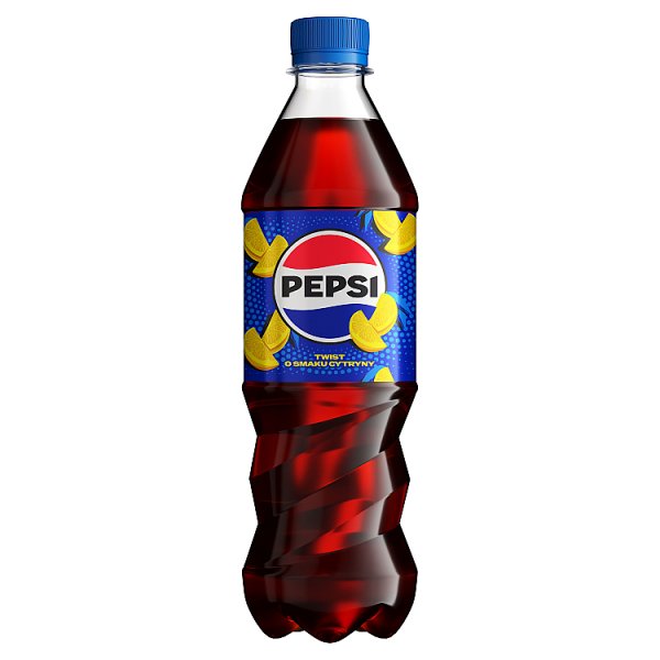 Pepsi-Cola Twist Napój gazowany typu cola o smaku cytrynowym 500 ml