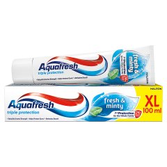 Aquafresh XL Triple Protection Fresh & Minty Pasta do zębów z fluorkiem 100 ml