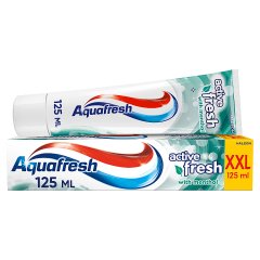 Aquafresh XXL Active Fresh with Menthol Pasta do zębów z fluorkiem 125 ml