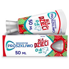 Sensodyne ProSzkliwo Pasta do zębów z fluorkiem dla dzieci 0-6 lat 50 ml