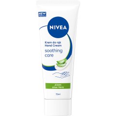 Nivea Soothing Care Krem do rąk z aloesem 75 ml