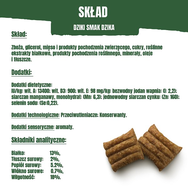 Purina AdVENTuROS Nuggets Karma dla psów dziki smak dzika 90 g