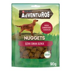 Purina AdVENTuROS Nuggets Karma dla psów dziki smak dzika 90 g