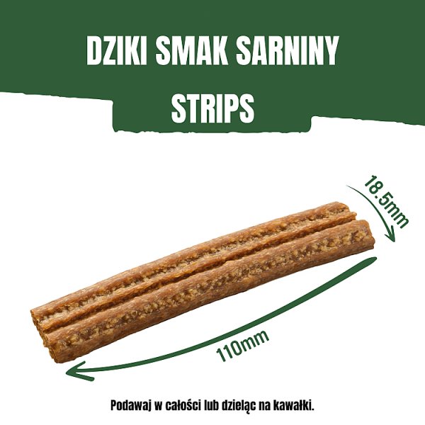 Purina AdVENTuROS Strips Karma dla psów dziki smak sarniny 90 g