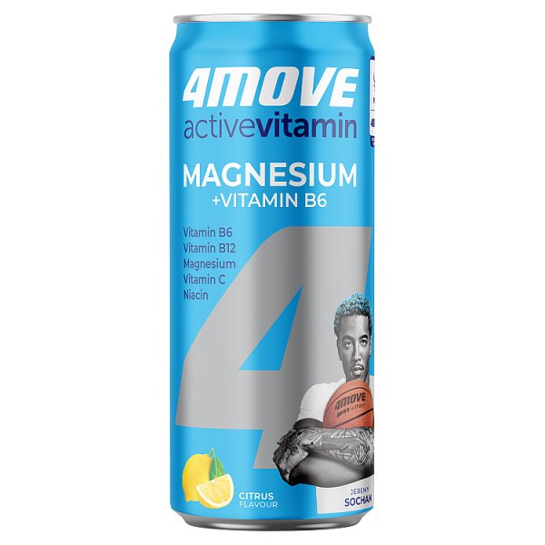 4Move Active Vitamin Gazowany napój smak cytrusów 330 ml