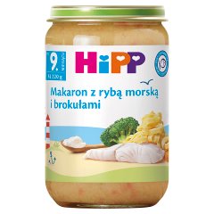 HiPP Makaron z rybą morską i brokułami po 9. miesiącu 220 g