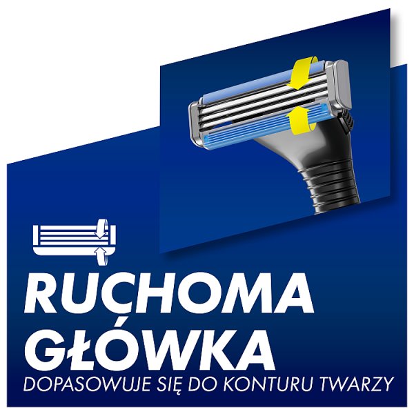 Gillette Sensor3 Maszynka do golenia Rączka maszynki + 3 ostrza