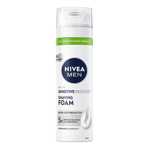 Nivea MEN Sensitive Recovery Regenerująca pianka do golenia 200 ml