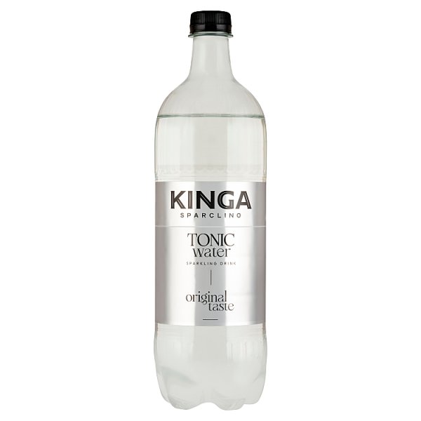 Kinga Sparclino Gazowany napój bezalkoholowy o smaku toniku 1 l