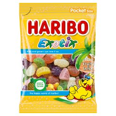 Haribo Exotix Żelki o smaku owocowym 80 g
