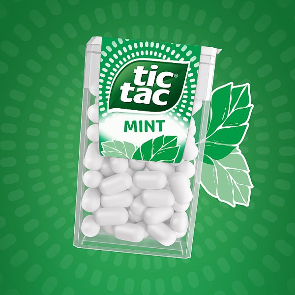 Tic Tac Drażetki o smaku miętowym 54 g