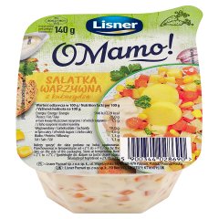 Lisner O Mamo! Sałatka warzywna z kukurydzą 140 g