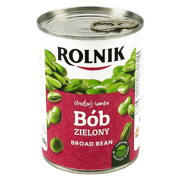 Rolnik Urodzaj smaku Bób zielony 400 g