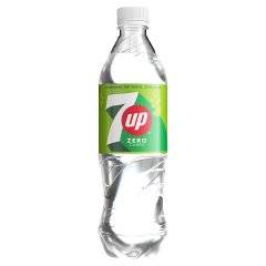 7UP Zero cukru Napój gazowany o smaku cytrynowo-limonkowym 500 ml