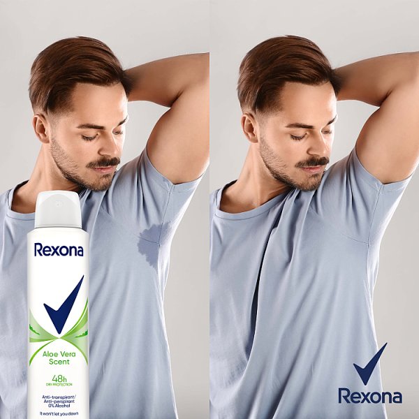 Rexona Aloe Vera Scent Antyperspirant w aerozolu 150 ml