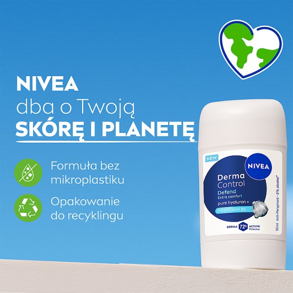 Nivea Derma Control Defend Antyperspirant Stick 50ml