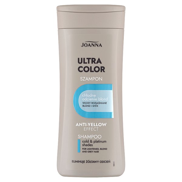 Joanna Ultra Color Szampon chłodne odcienie blond 200 ml