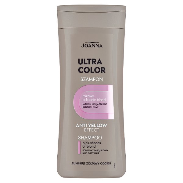 Joanna Ultra Color Szampon różowe odcienie blond 200 ml