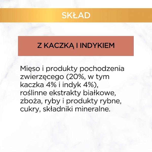 Gourmet Gold Karma dla kotów casserole z kaczką i indykiem w sosie 85 g