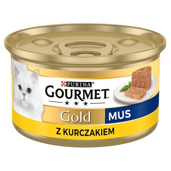Gourmet Gold Karma dla kotów mus z kurczakiem 85 g