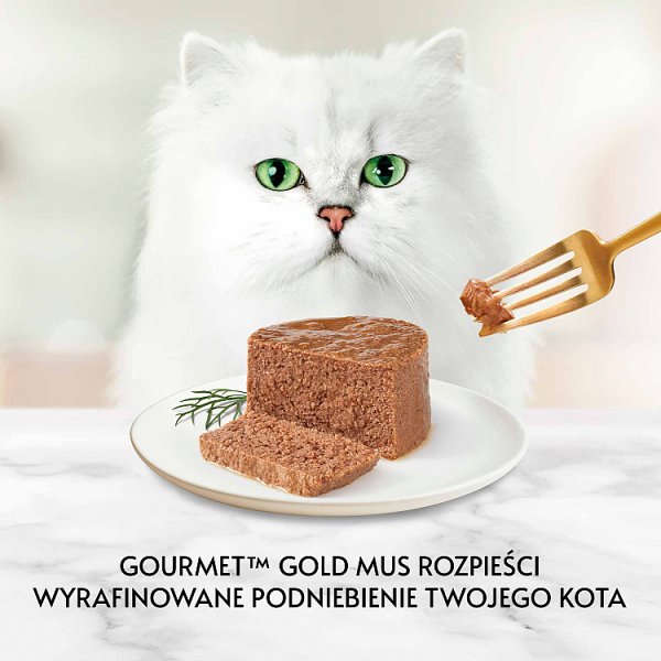 Gourmet Gold Karma dla kotów mus z tuńczykiem 85 g