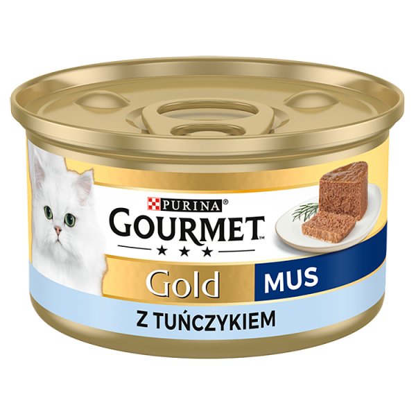 Gourmet Gold Karma dla kotów mus z tuńczykiem 85 g