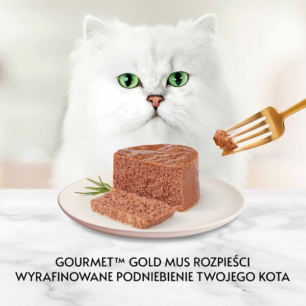 Gourmet Gold Karma dla kotów mus z wołowiną 85 g
