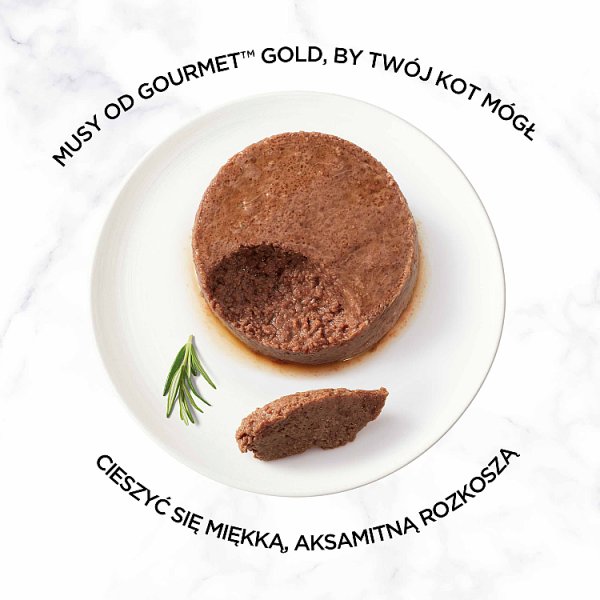 Gourmet Gold Karma dla kotów mus z wołowiną 85 g