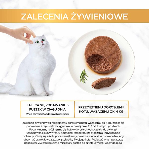 Gourmet Gold Karma dla kotów mus z wołowiną 85 g