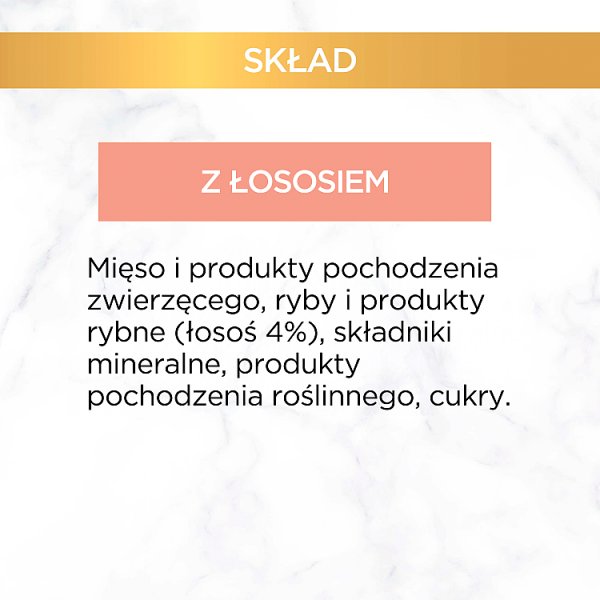 Gourmet Gold Karma mokra dla dorosłych kotów mus z łososiem 85 g