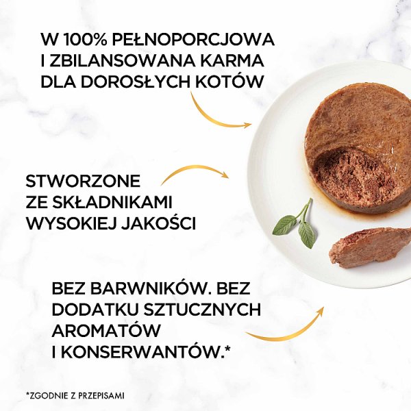 Gourmet Gold Karma dla kotów pasztet z kawałkami królika 85 g