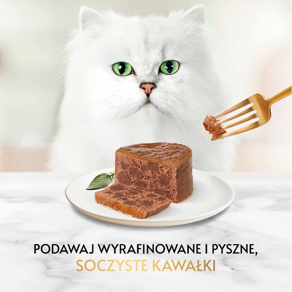 Gourmet Gold Karma dla kotów pasztet z kawałkami królika 85 g