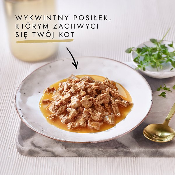 Gourmet Gold Karma dla kotów kawałki w smakowitym sosie z kurczakiem 85 g