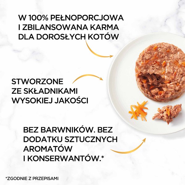 Gourmet Gold Karma dla kotów savoury cake z kurczakiem i marchewką 85 g