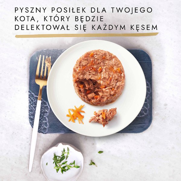 Gourmet Gold Karma dla kotów savoury cake z kurczakiem i marchewką 85 g