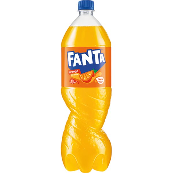 Napój gazowany Fanta pomarańczowa do ceny doliczana jest kaucja 0,50zł 