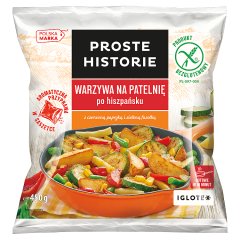 Proste Historie Warzywa na patelnię po hiszpańsku 450 g