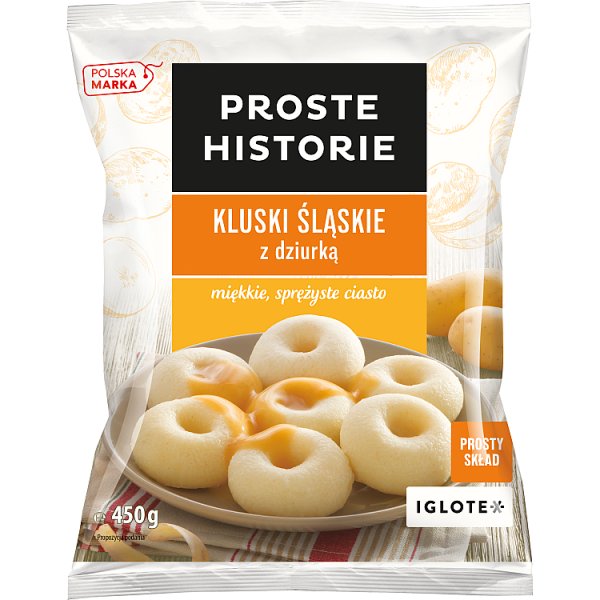 Proste Historie Kluski śląskie z dziurką 450 g