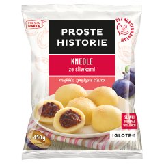 Proste Historie Knedle ze śliwkami 450 g